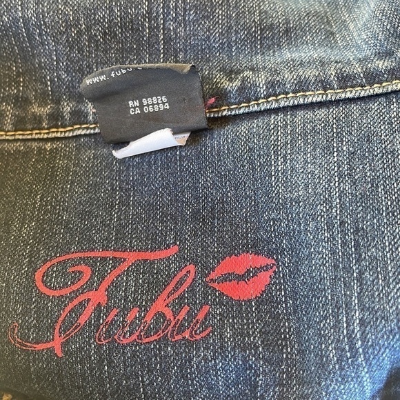 Fubu 🔥sale🔥jean jacket - Picture 7 of 8